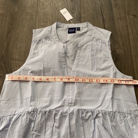 GAP Sleeveless Striped Dress with Pockets NWT - Picture 5 of 5